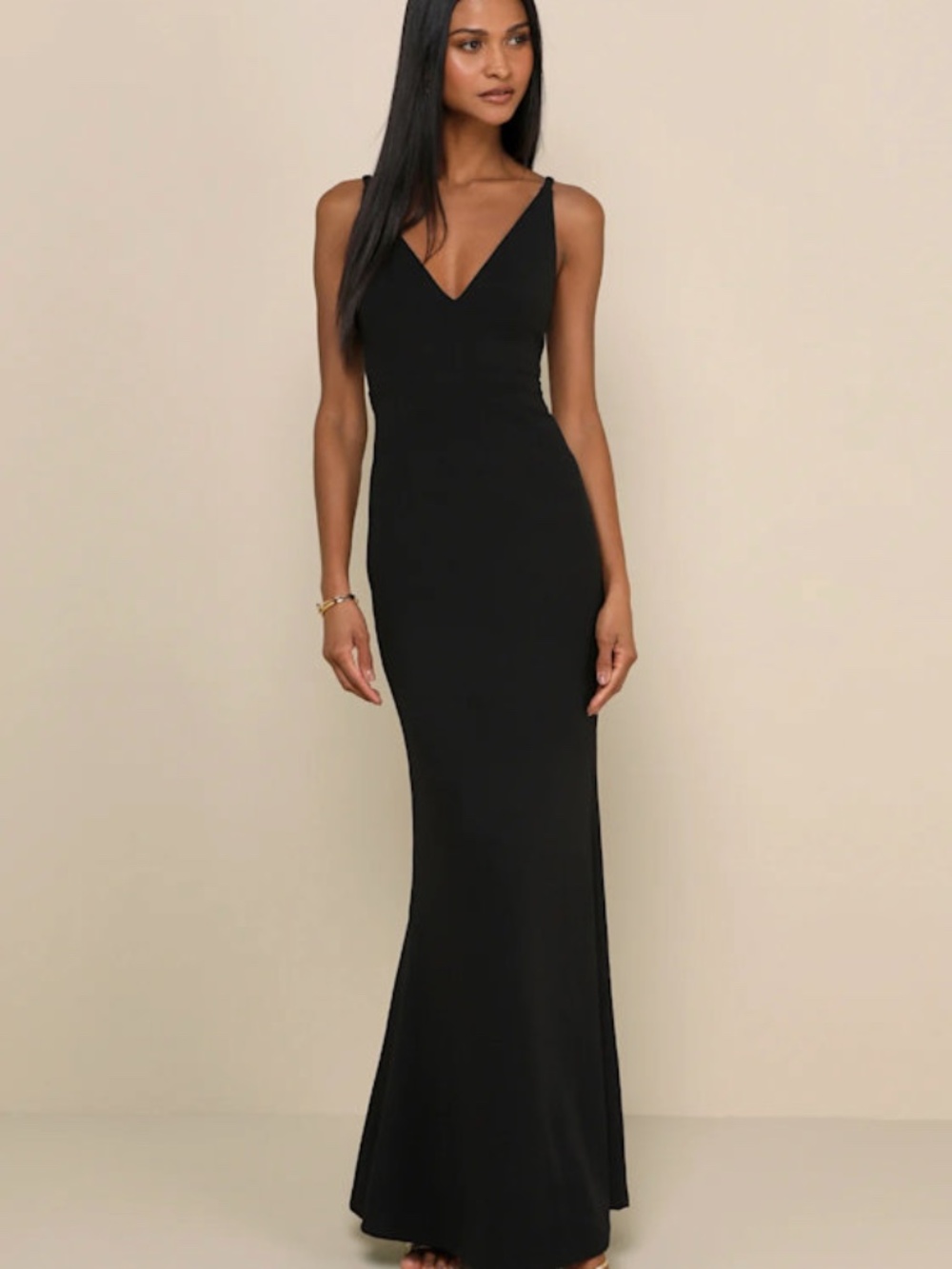 Lulus Melora Black Sleeveless Maxi Dress - Size L